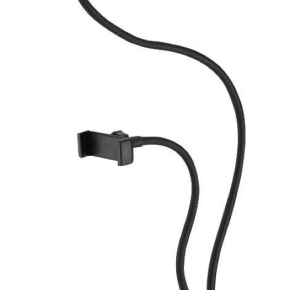 Goose Neck Selfie Light Phone Holder- Clamps to table- 3 Light Modes-360’ Rotate